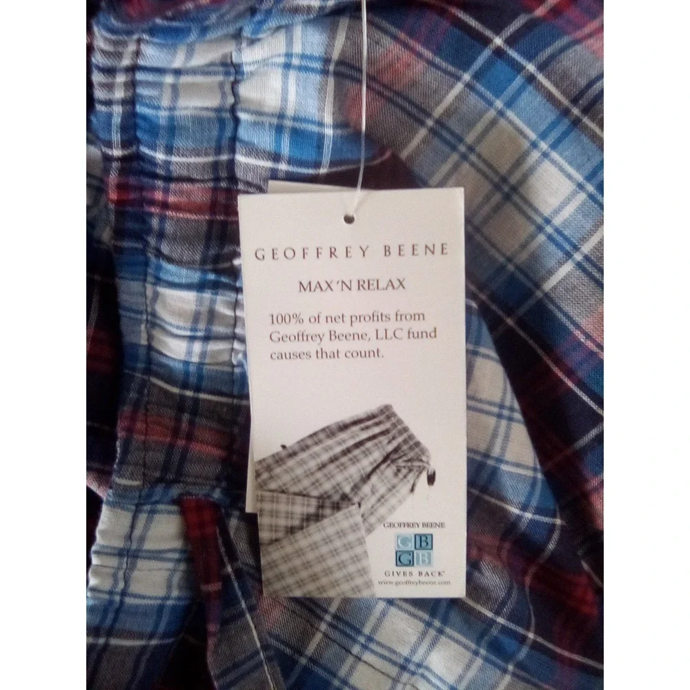 Geoffrey Beene Mens Boxers Underwear New With Tags Size Medium NWT